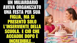 _Festa figlia miliardario: viene solo il bidello. Incredibile!.