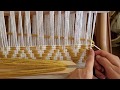 How to weave a decorative band in the Rigid Heddle Loom