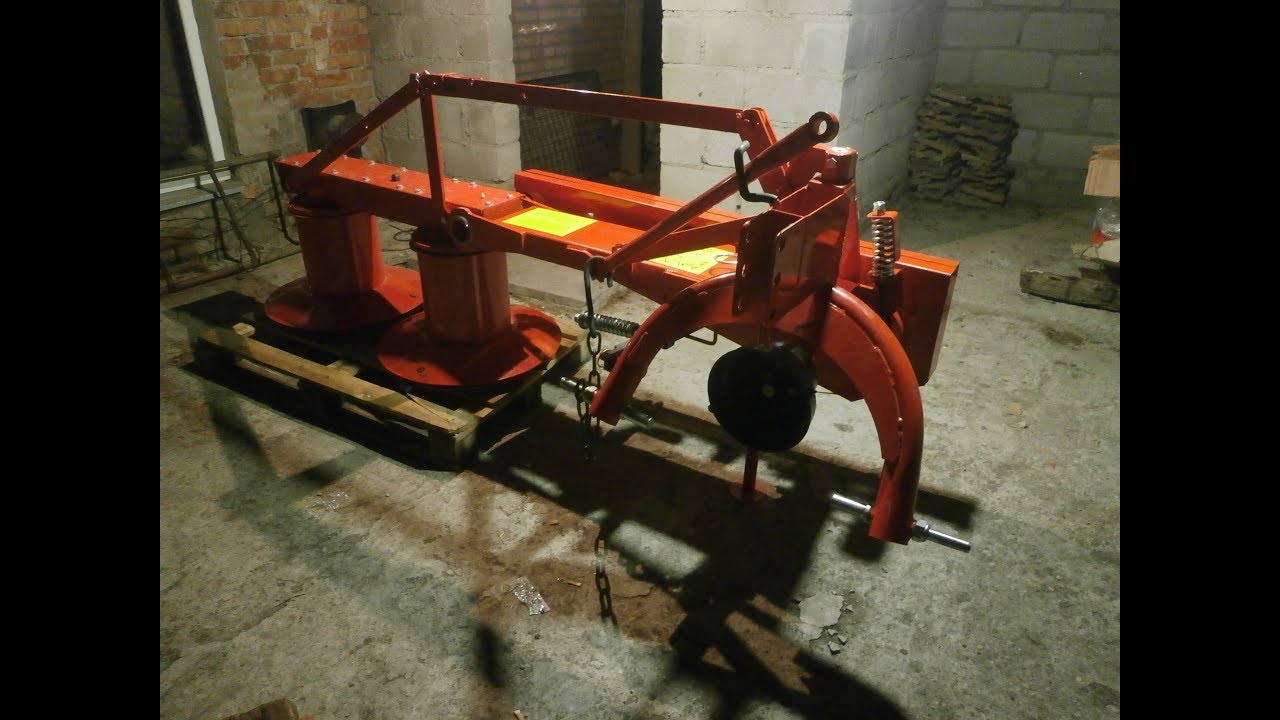 Сборка и Замена ПЛЕЧА  Роторная КОСА LISICKI Z-178/ 1,35 m