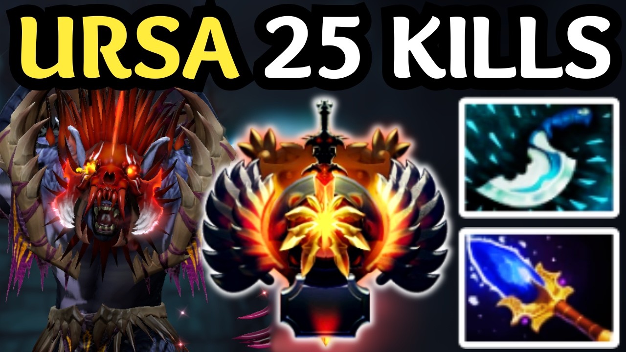 🔥 URSA CARRY IS BROKEN ?! 25 KILLS — BLINK EXECUTION | DOTA 2 🔥