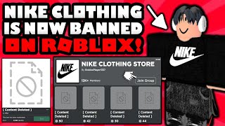 You Can T Make Buy Nike Clothes On Roblox Anymore Youtube - roblox nike jacket