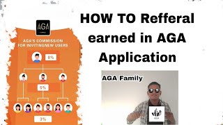 How to refferal earned in AGA Application|| AGA Family||Hyderabad||Sajit Khersa Official|| 2022 screenshot 5