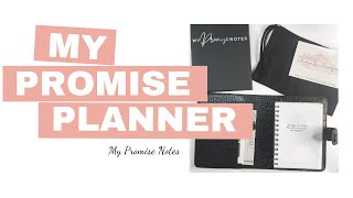 NEW PLANNER UNBOXING | MY PROMISE NOTES | FAITH BASED PLANNER