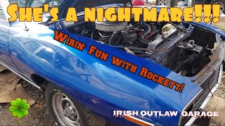 1974 AMC Javelin ,  Episode 7,  The wiring nightmare!!!!!!!!!!!!!!!!!