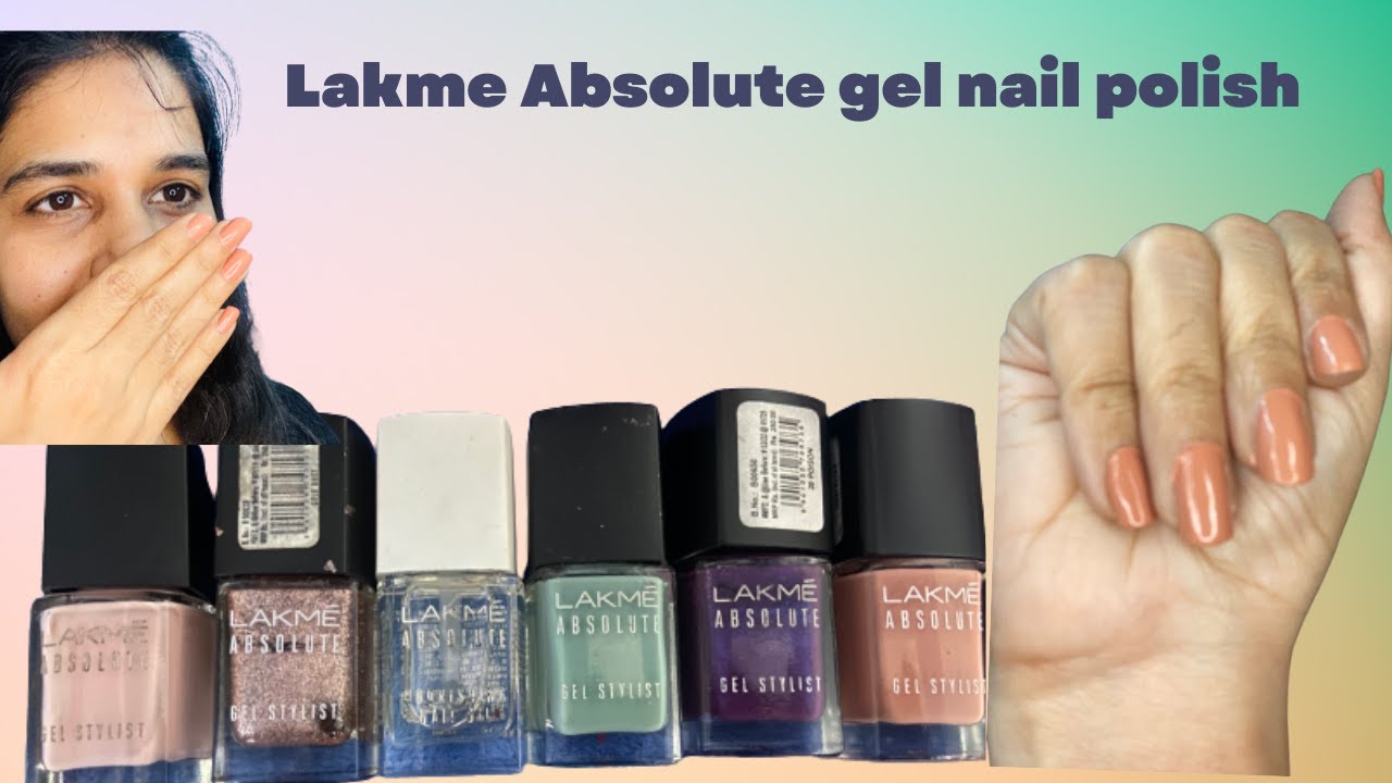 Lakme Absolute Gel Stylist Nail Color - Harish Food Zone
