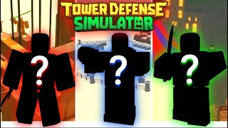 The TOP OG TOWERS of Tower Defense Simulator: A Tribute to the Legends Of TDS (Roblox)