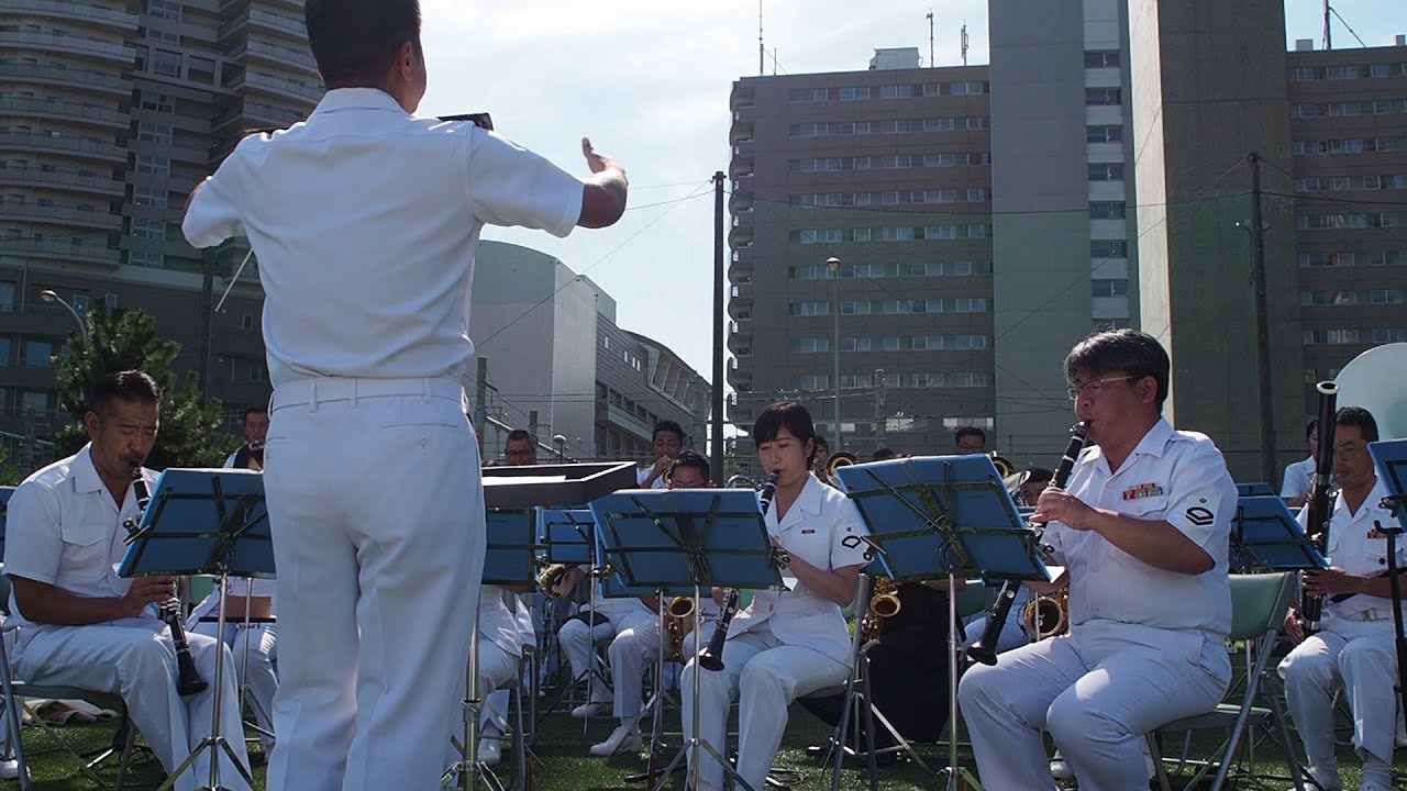 吹奏楽 大河ドラマ いだてん 東京オリムピック噺 ばなし メインテーマ 観艦式フリートウィーク19 海上自衛隊横須賀音楽隊 Youtube