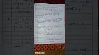 Wavelength of a laser light using single slit diffraction practical theory bsc fifth semester mgkvp
