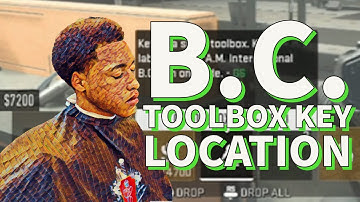 B.C. Toolbox Key Location #dmz #modernwarfare2