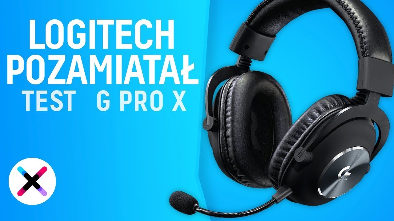 NAJLEPSZE SŁUCHAWKI DO GIER? | Test, recenzja Logitech G PRO X 🎧