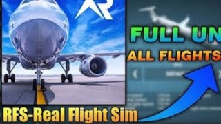 RSF || REAL FLIGHT SIMULATOR MOD APK MEDIA FILE LINK ALL PLAN UNLOCK