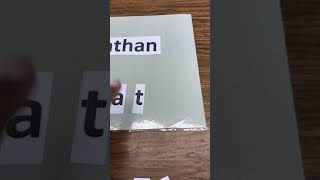 Spelling Names - Jonathan