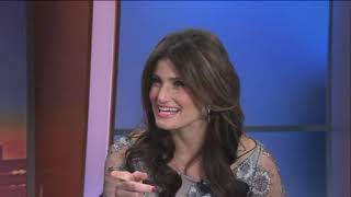Idina Menzel Promotes 'Barefoot at the Symphony' on WGNTV in Chicago (2011)