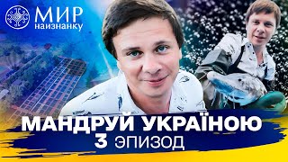 Как под Киевом добывают черную икру и украинское чудо-авиации. Мандруй Україною. 3 сезон 3 выпуск