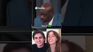 Viral Couple Game Fight Turns Into Shaq Proposal! #nba #basketball #sports  #lakers #hoops #nba2k23