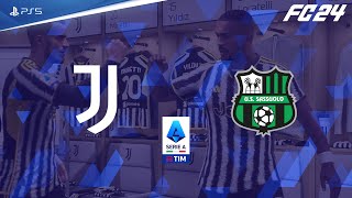 FC 24 | Juventus - Sassuolo | Serie A 2023/24 Match Sim [4K60]