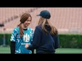 Bay FC's Brandi Chastain surprises Zoe Suder, a 16-year-old fighting cancer, at Rose Bowl