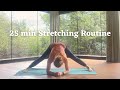 25 min feel good stretches  after climbing routine