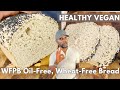 Easiest glutenfree vegan loaf bread  oilfree refined sugarfree wfpb