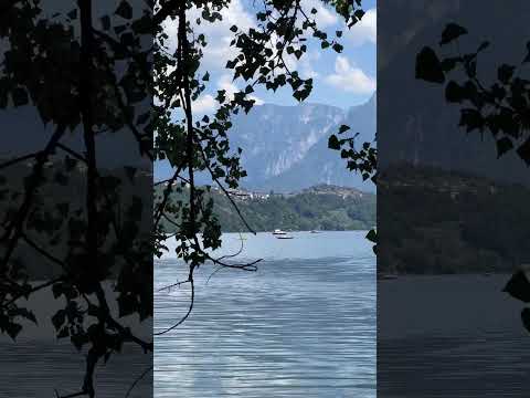 Lago di Caldonazzo, Italy 🇮🇹 🌊😍 #travel #shorts #italy #trentino