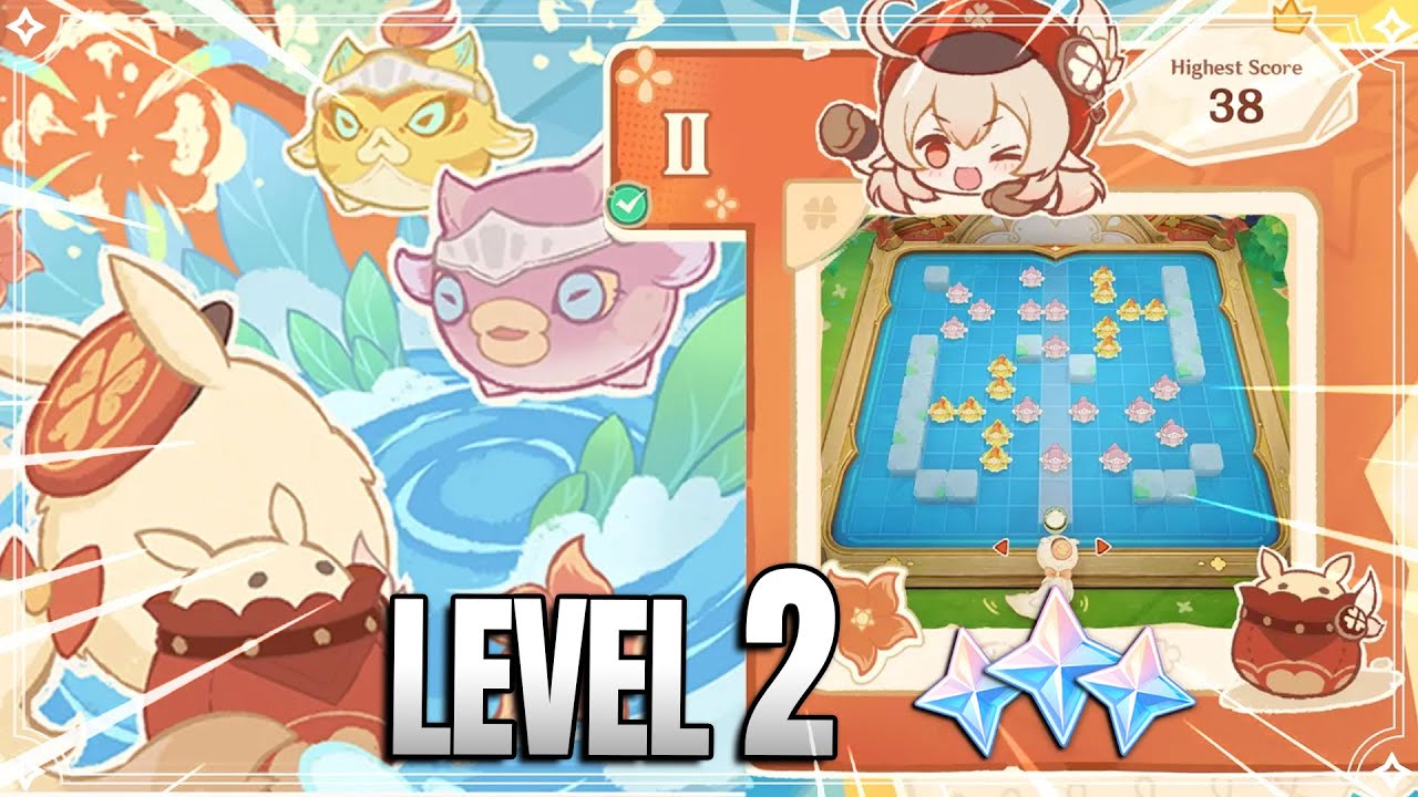 Stage 2 - Dococo's Bomb-Tastic Adventure - Day 2 |【Genshin Impact】