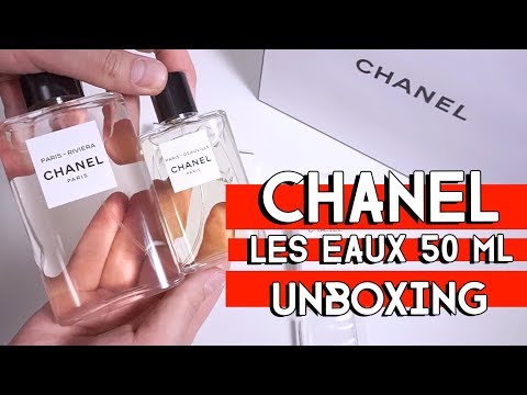 CHANEL LES EAUX 50ml UNBOXING PLUS FREEBIES