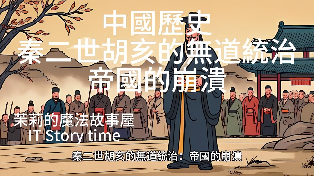 中國歷史 秦朝 秦二世胡亥的無道統治：帝國的崩潰 胡亥與趙高：秦朝滅亡的背後真相 從皇位篡奪到帝國崩潰：秦二世胡亥的悲劇 - YouTube