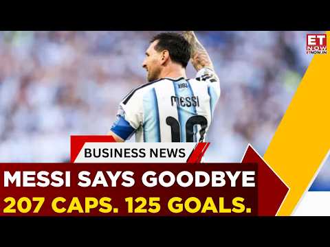 Lionel Messi Announces Retirement From Int'l Football; Jersey 10 Bids Goodbye | Business News
