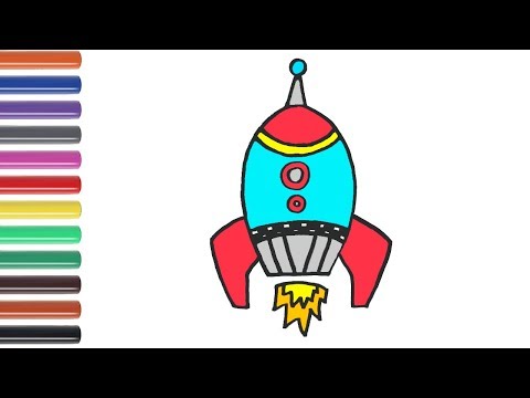 完了しました 手書き ロケット イラスト かわいい 面白い犬のイラスト