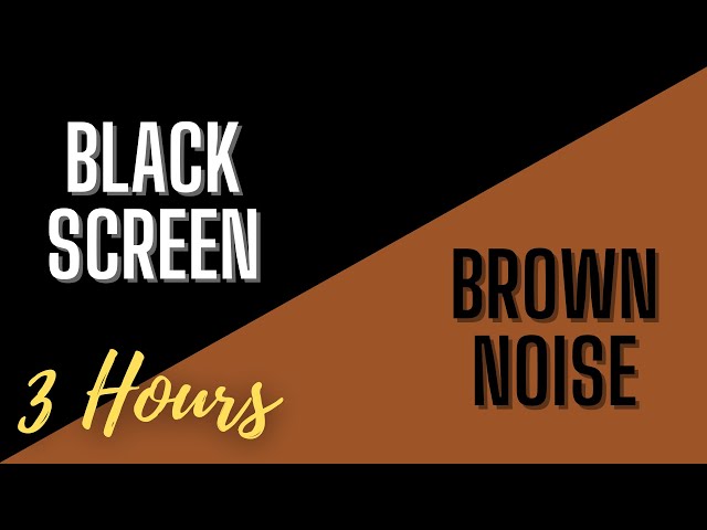 Royal Sounds - Brown Noise | 3 Hour to combat Insomnia, ADHD, and Tinnitus (Sleep, Study and Focus) class=