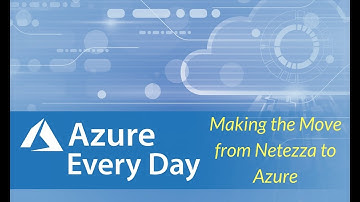 Making the Move from Netezza to Azure