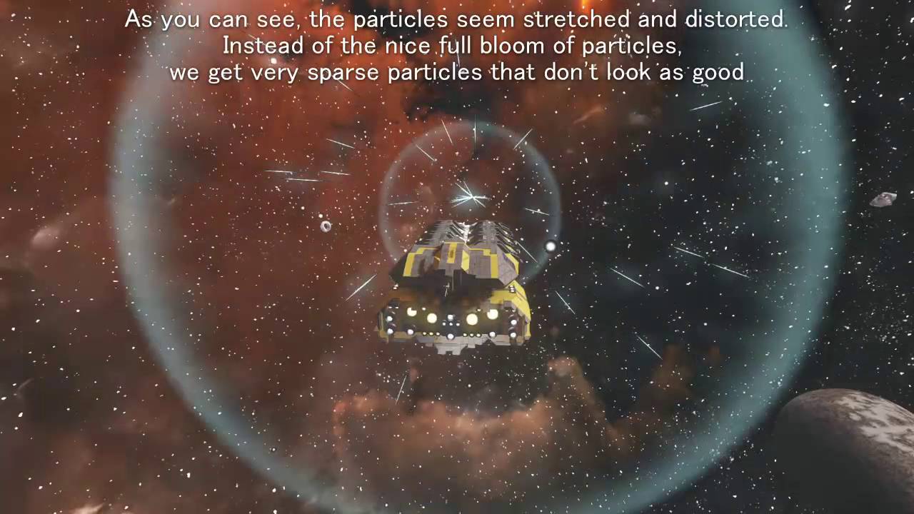 [1.138] Space Engineers - Jump Drive Particle Distortion - YouTube