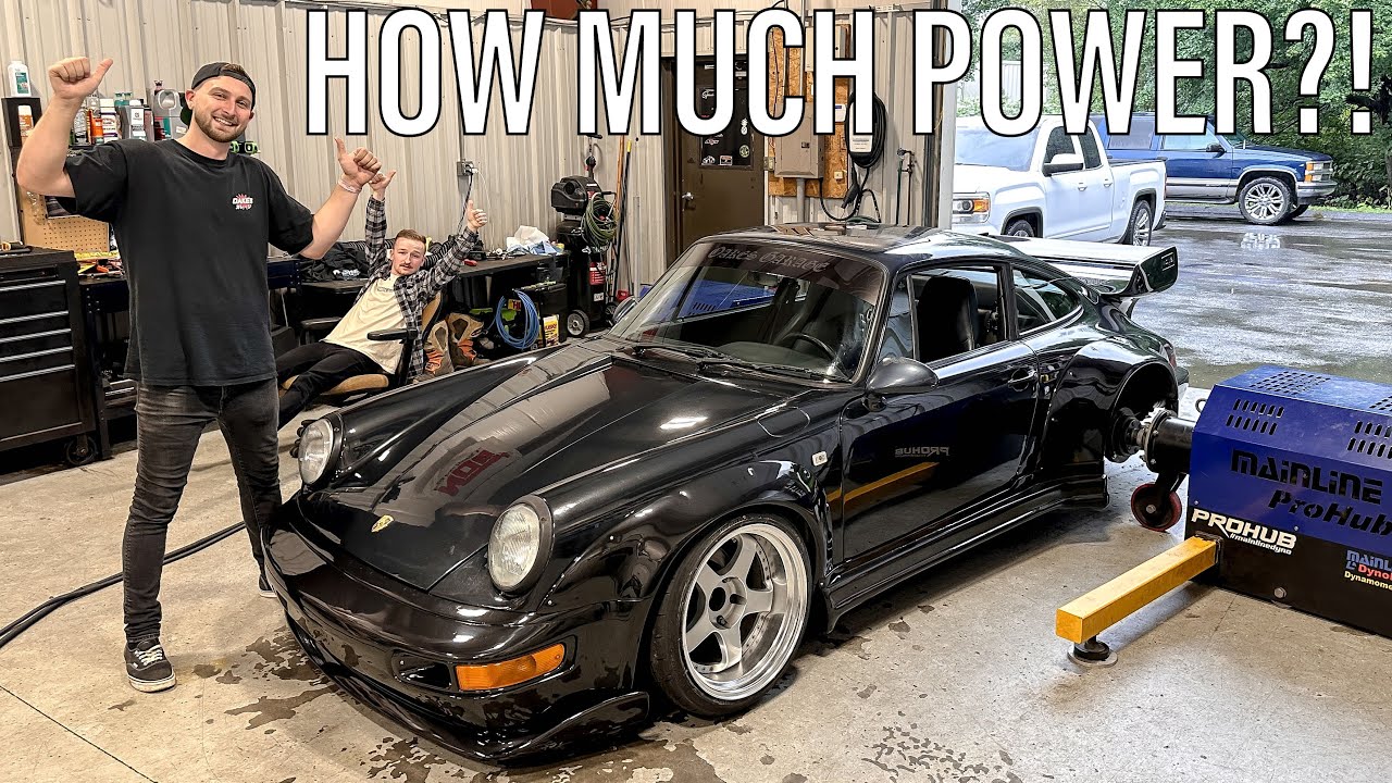 My Porsche 964 goes on the DYNO!! - YouTube