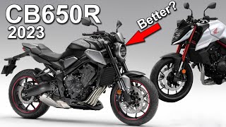 何でも揃う vs Colours) (New CB650R Honda 2023 Hornet YouTube - 750 バイク外装パーツ