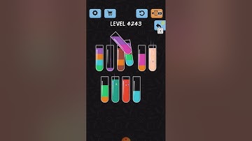 Water Color Sort Level 4243