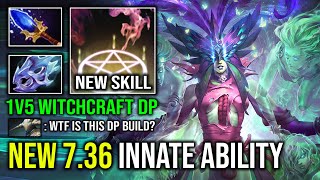 NEW 7.36 Innate Ability Witchcraft 1v5 Aghanim Moon Shard Offlane Carry Death Prophet Dota 2