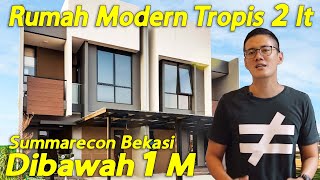 Rumah Modern Tropis 2 Lantai Dibawah 1 Milyar Di Summarecon Bekasi screenshot 5