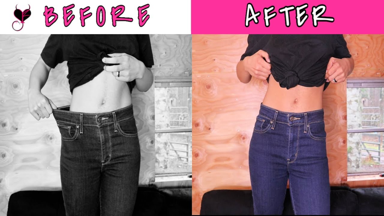 How To EASILY TAKE IN YOUR JEANS!! | Skoolie Sew w/ me | Syn Cty x Bus Life