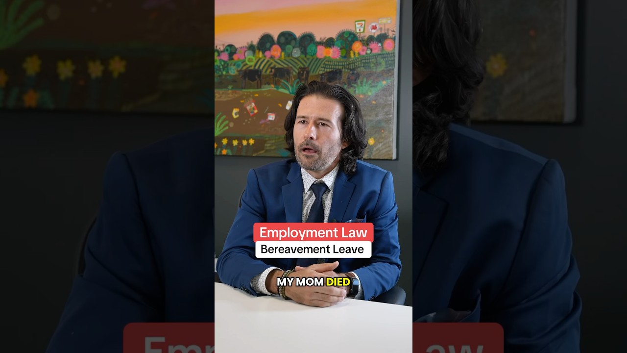 California Employment Law: Bereavement Leave #work
