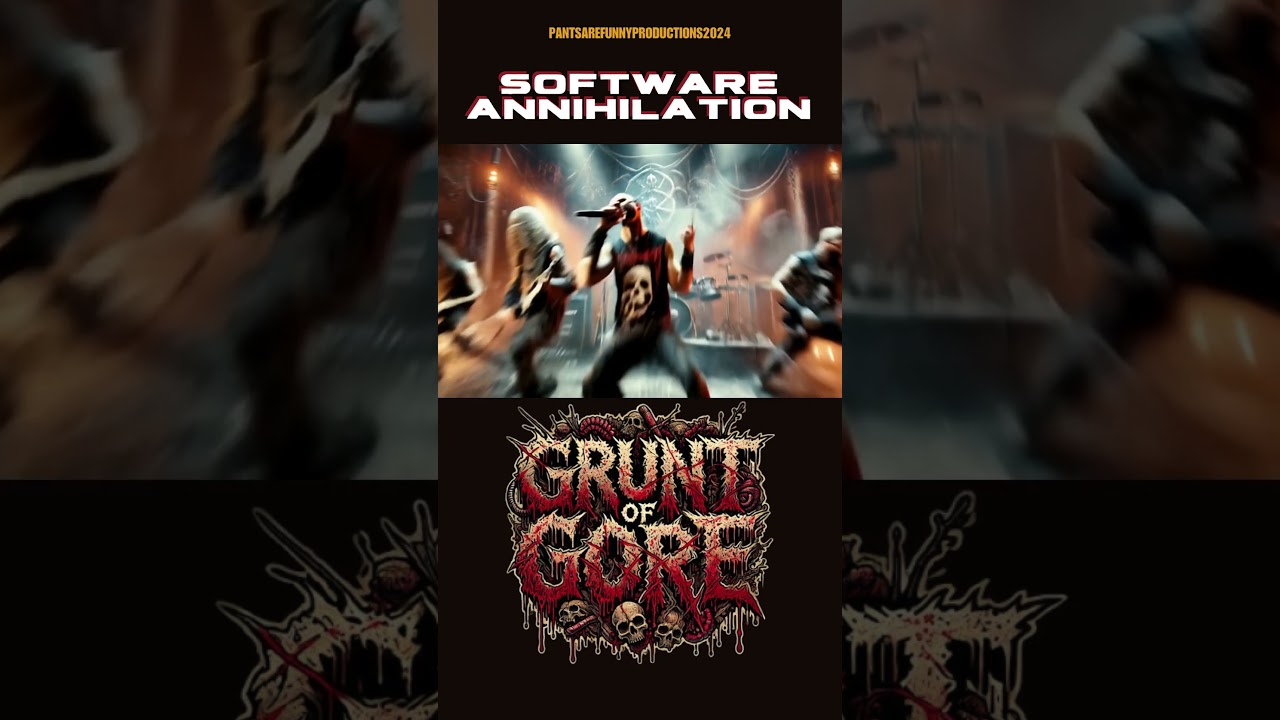 SOFTWARE ANNIHILATION - Metal meets software bugs | by Grunt of Gore 