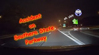 Accident on Southern State Parkway 19