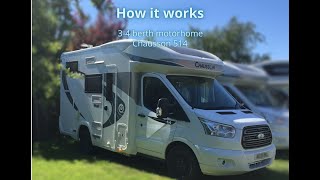 Chausson 514 motorhome; How it works