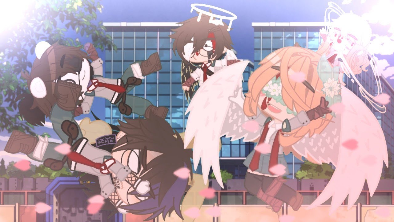 Aftons go to MHA || gacha club || Aftons and MHA || Helliam? 👀