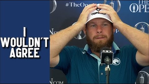 Tyrrell Hatton QUESTIONS Reporter’s Scottie Scheffler Description!