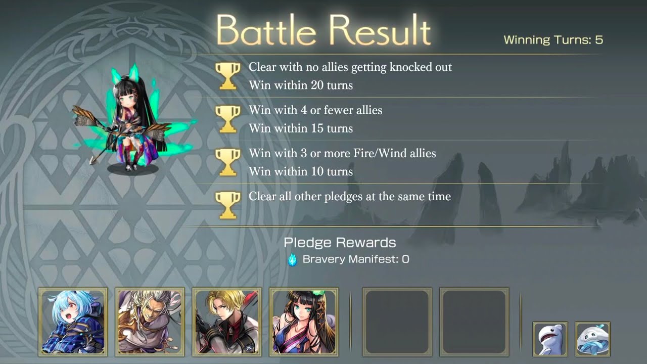 [Another Eden] Blaze Feathers - 5T - Challenge