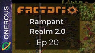 Factorio Rampant Realm 2.0 Ep 20: Automating iron outpost ammo supply