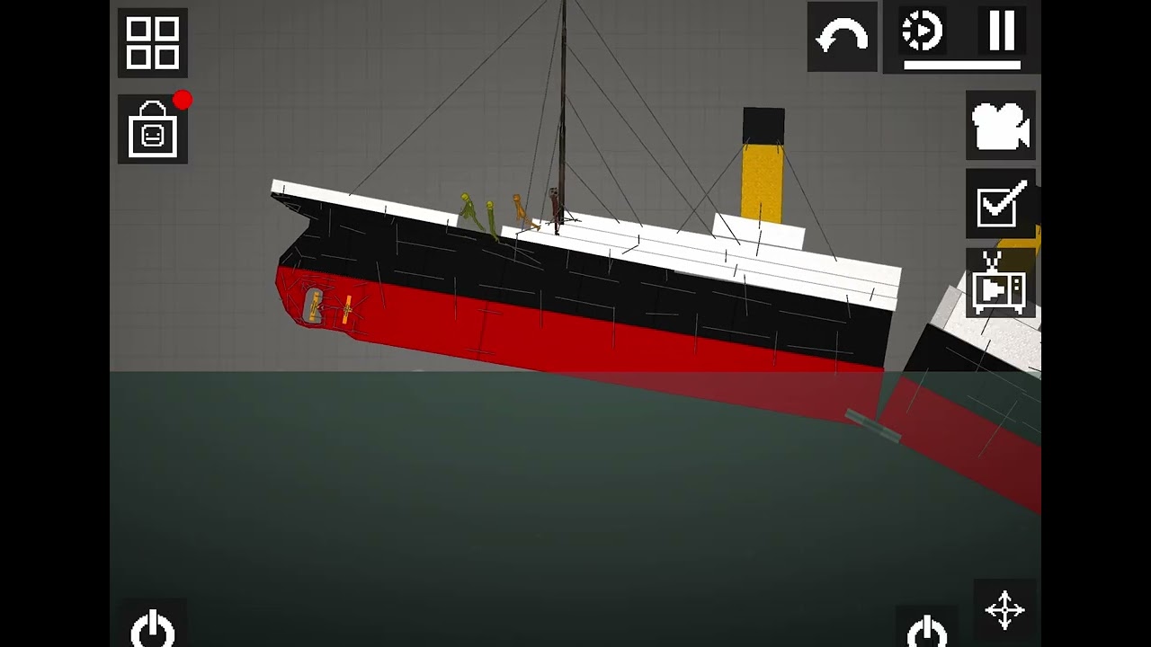 RMS TITANIC WITH WHOPPER WHOPPER (MELON SANDBOX)