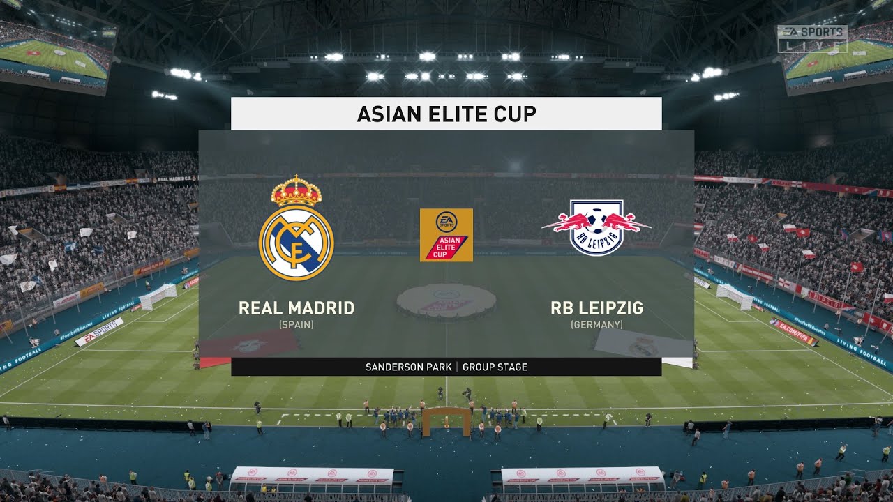 FIFA 20 | Asian Elite Cup | Real Madrid vs. RB Leipzig - YouTube