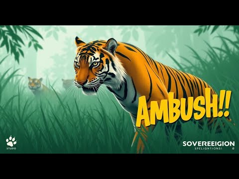 Bengal Tiger: Cute but Called an Ambush!