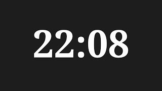 22 Minutes 8 Seconds Countdown Timer
